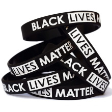 Black Lives Matter Silicone Wristbands I Can't Breathe Antiracism Unisex Arm Bands Bracelets